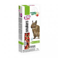 LOLO SMAKERS 2 klasy s ovocem a ořechy pro osmáky degu 90 g LOLO SMAKERS 2 klasy s ovocem a ořechy pro osmáky degu 90 g