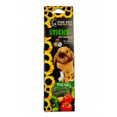 FINE PET Tyčinka Hlodavec zelenina 2ks/110g FINE PET Tyčinka Hlodavec zelenina 2ks/110g