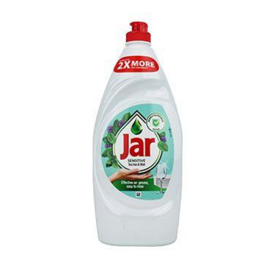 Saponát na nádobí Jar Sensitive Tea Tree&Mint 900ml