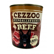 CEZZOO Hypoallergenic Beef 800g 7 + 1 zdarma