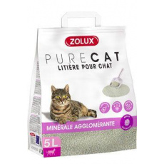 Podestýlka PURECAT antibacterial scent clump 5l Zolux Podestýlka PURECAT antibacterial scent clump 5l Zolux