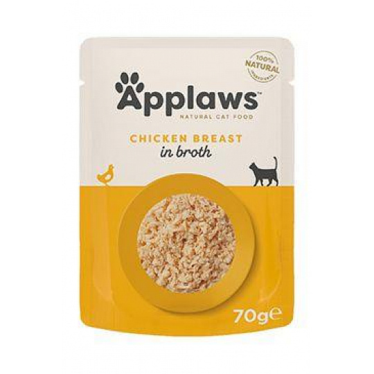 Applaws Cat kapsička Adult Broth kuracie prsia 70g