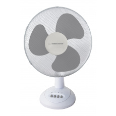 Esperanza EHF003WE, stolní ventilátor 12'', bílo-šedý