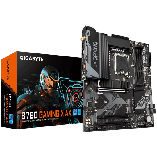 GIGABYTE B760 GAMING X AX základní deska Intel B760 Express LGA 1700 ATX