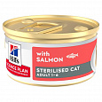 HILLS SP Fe Adult Sterilised Pena Losos Konzervy 12 x 85 g