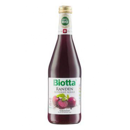 Biotta bio-šťáva z červené řepy 500ml