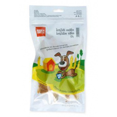 Pochoutka sušená MAPES králičí ouško 55g Pochoutka sušená MAPES králičí ouško 55g