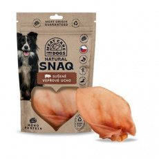 DOG SNAQ vepřové ucho sušené 1 ks DOG SNAQ vepřové ucho sušené 1 ks
