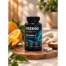 CEZZOO Vitality+ Vitamin C 120 kapslí