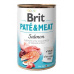 Brit Dog konz Paté & Meat Salmon 400g