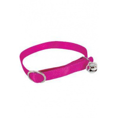 Obojek kočka nylon 10mm/30cm růžový Zolux Obojek kočka nylon 10mm/30cm růžový Zolux