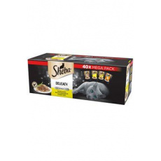 Sheba kapsa Delikatesse drůbeží výběr 40x85g