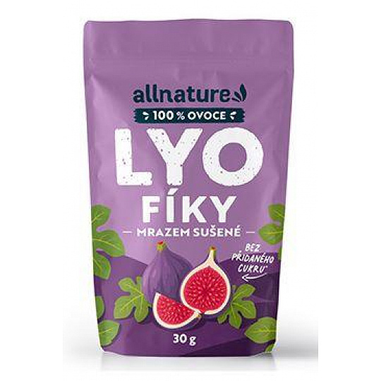Allnature Figy sušené mrazom celé 30 g