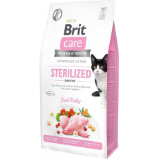 BRIT Care Grain Free Sterilized Sensitive - suché krmivo pro kočky -  7 kg