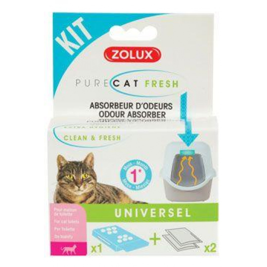 PURECAT Set osvěžovač a pohlcovač zápachu Zolux PURECAT Set osvěžovač a pohlcovač zápachu Zolux