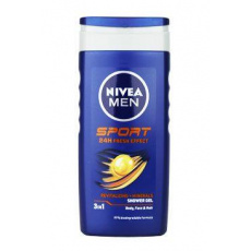 Nivea sprchový gel pro muže Sport 3v1 250ml Nivea sprchový gel pro muže Sport 3v1 250ml