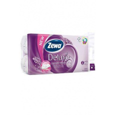 Wc toaletní papír ZEWA Deluxe Aqua Tube Lavende 3V 8ks Wc toaletní papír ZEWA Deluxe Aqua Tube Lavende 3V 8ks