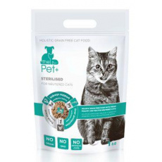 Krmivo Pet+ 3v1 kočka STERILISED 1kg Krmivo Pet+ 3v1 kočka STERILISED 1kg