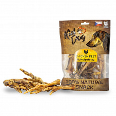 KIDDOG 100% Natural Snack, kuřecí pařátky "L",  250 g (23-24 ks)