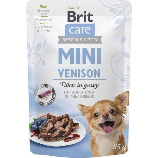 BRIT Care Mini Venison - Mokré krmivo pro psy - 85 g