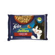 Nestlé FELIX Sensations cat Multipack hovädzie & kura v želé kapsička 4x85 g