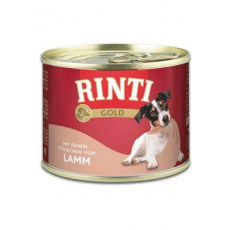 Rinti Dog Gold konzerva jehně 185g Rinti Dog Gold konzerva jehně 185g