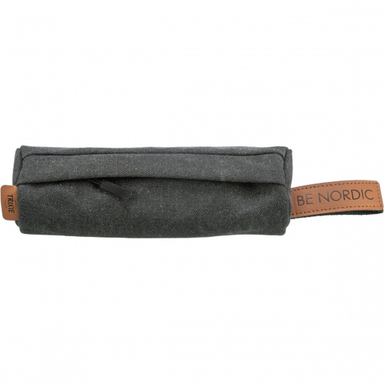 BE NORDIC Dummy, pouzdro na pamlsky, o 6 × 20 cm, kanvas, černá