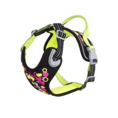 Postroj Hurtta Weekend Warrior neon 60-80cm Postroj Hurtta Weekend Warrior neon 60-80cm