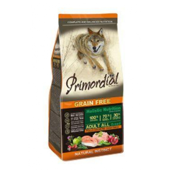 Primordial Dog GF Adult Chicken&Salmon 2kg