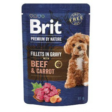 Brit Premium Dog Fillets Gravy Beef&Carrot 85g Brit Premium Dog Fillets Gravy Beef&Carrot 85g