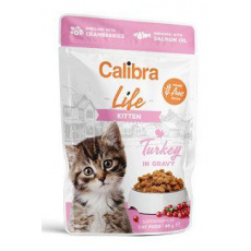Calibra Cat Life kapsa Kitten Turkey in gravy 85g Calibra Cat Life kapsa Kitten Turkey in gravy 85g