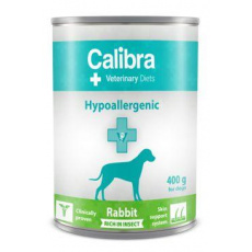 Calibra VD Dog konz. Hypoallergen. Rabbit&Insect 400g Calibra VD Dog konz. Hypoallergen. Rabbit&Insect 400g