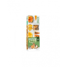 PUUR pauze sticks exotic fruit - lahodné tyčinky s exotickým ovocím pre hlodavce a malé cicavce 110 g PUUR pauze sticks exotic fruit - lahodné tyčinky s exotickým ovocím pre hlodavce a malé cicavce 110 g