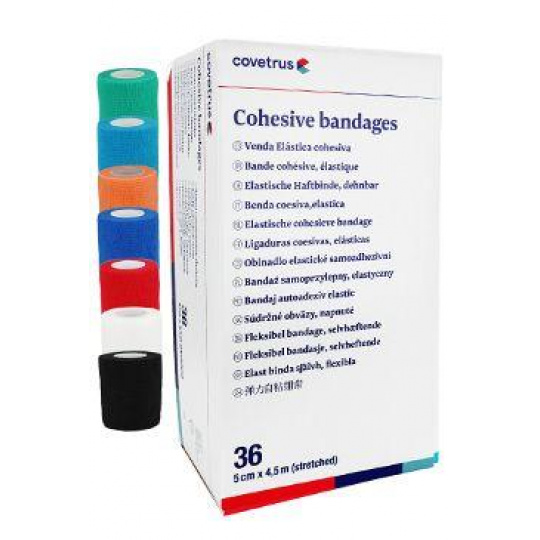 Obinadlo elast. CVET 5cmx4,5m mix barev 36ks