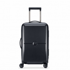 DELSEY WALIZKA TURENNE 55CM 4 DOUBLE WHEELS TROLLEY CASE ČERNÝ