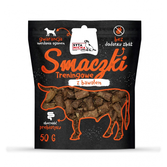 SYTA MICHA Training treats with buffalo - pamlsek pro psa - 50g