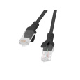 Lanberg Patchcord RJ45, Kat. 5e, UTP, 1m, červená