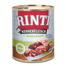 Rinti Dog Kennerfleisch konzerva divočák 800g Rinti Dog Kennerfleisch konzerva divočák 800g