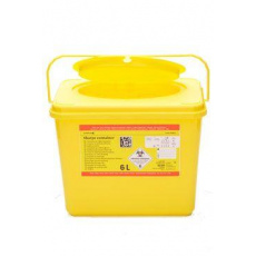 Kontejner pro medicínský odpad 6,0l CVET Kontejner pro medicínský odpad 6,0l CVET