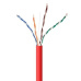 Gembird UPC-5004E-SOL-R síťový kabel Červená 305 m Cat5e U/UTP (UTP)