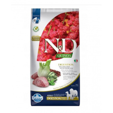 N&D QUINOA adult medium&maxi, digestion, lamb and fennel 7 kg