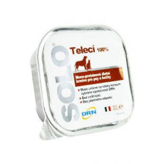 SOLO Vitello 100% (telecí) vanička 300g SOLO Vitello 100% (telecí) vanička 300g