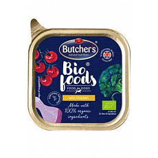Butcher's Dog Bio Foods s kuřecím vanička 150g