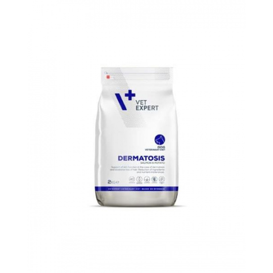 VetExpert VD dog 4T Dermatosis Salmon & Potato 2 kg