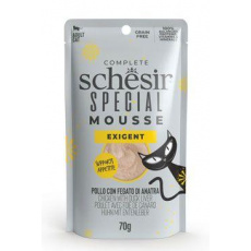 Schesir Cat kapsa Special Mousse Exigent kuře/játra70g Schesir Cat kapsa Special Mousse Exigent kuře/játra70g