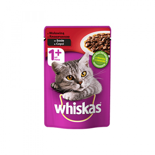 ‎Whiskas 4770608239138 šťavnaté krmivo pro kočky 100 g