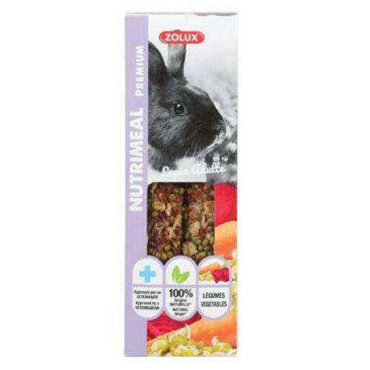 Pochoutka NUTRIMEAL STICK králík zelenina 115g Zolux