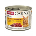 Animonda CARNY® cat Adult hovädzie,kura a kačacie srdiečka bal. 6 x 200 g konzerva
