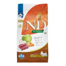 Farmina N&D dog PUMPKIN (GF) adult mini, venison & apple 2 kg Farmina N&D dog PUMPKIN (GF) adult mini, venison & apple 2 kg