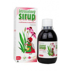 Sirup Jitrocelový 320g s vit. C/Echinace Herbacos Sirup Jitrocelový 320g s vit. C/Echinace Herbacos